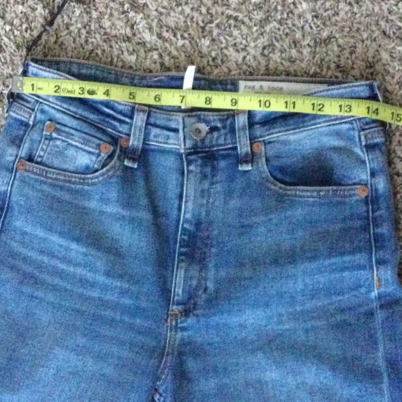 Rag & Bone Nina High Rise Cigarette Leg jeans. Size 28. NWT - Picture 8 of 10